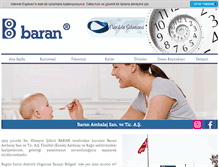 Tablet Screenshot of baranambalaj.com.tr